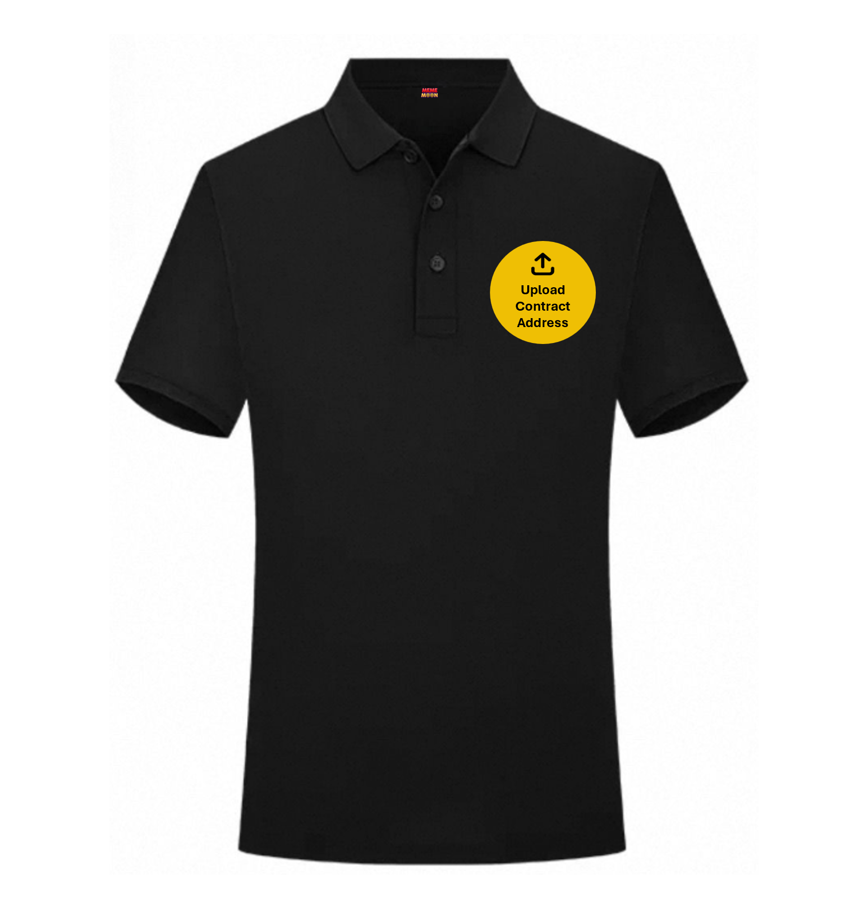 black-custom-crypto-meme-polo-shirt-web3-business-casual-mememoon